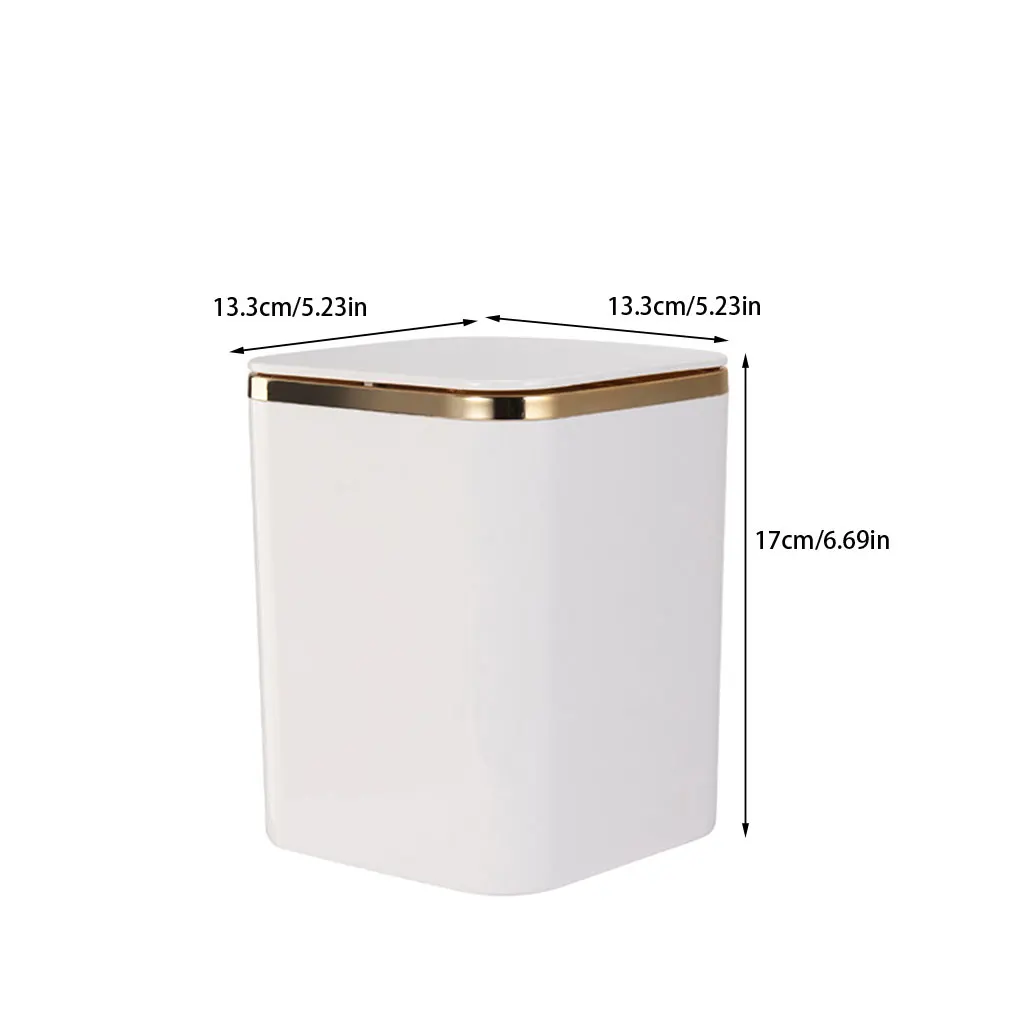 ABS Trash Bin For Office And Home Convenient Waste Container For Needs Made With ABS Garbage Basket