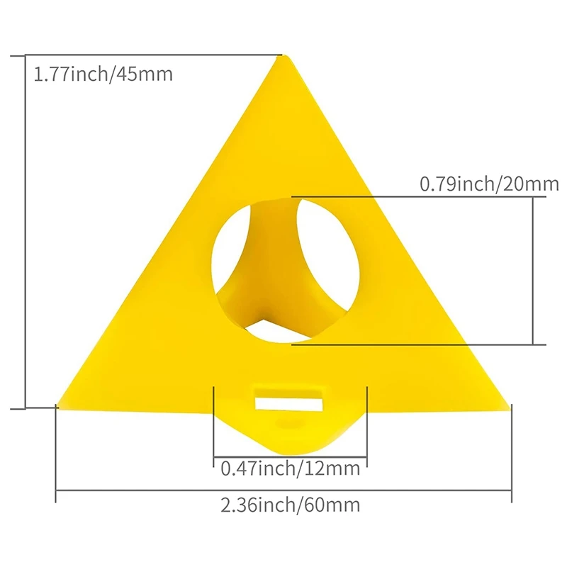 32Pcs Painter's Pyramid Stands,Mini Painting Stands For Canvas And Cabinet Door Risers, Paint Canvas Support Stands