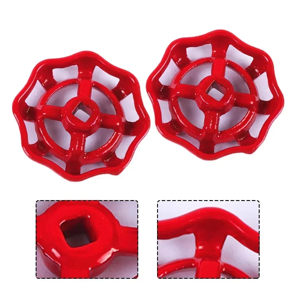 1set/2pcs Cast Iron Valve Hand Wheel-Handle Copper-Gate Valve Globe-Valve Hand Wheel 6mm,7mm,8mm,9mm Pumps Parts