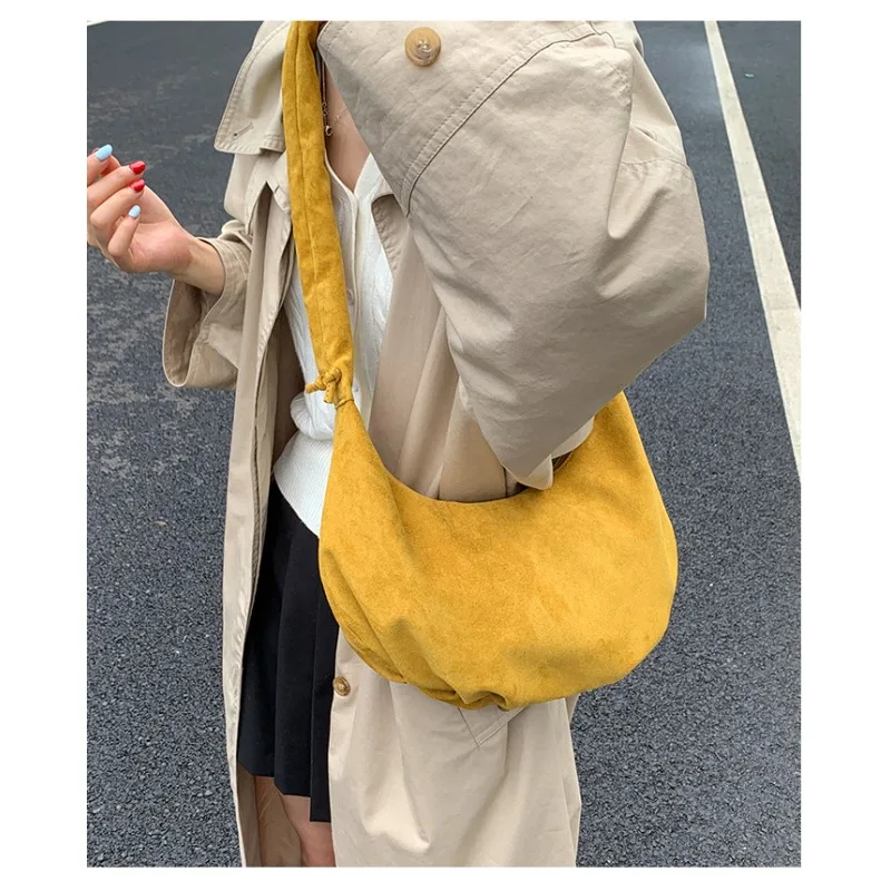 

Underarm Versatile Casual Simple Large Capacity Bag Women's Tide 2025 Nylon Cloth Small Square Bag Texture Shoulder Bag New