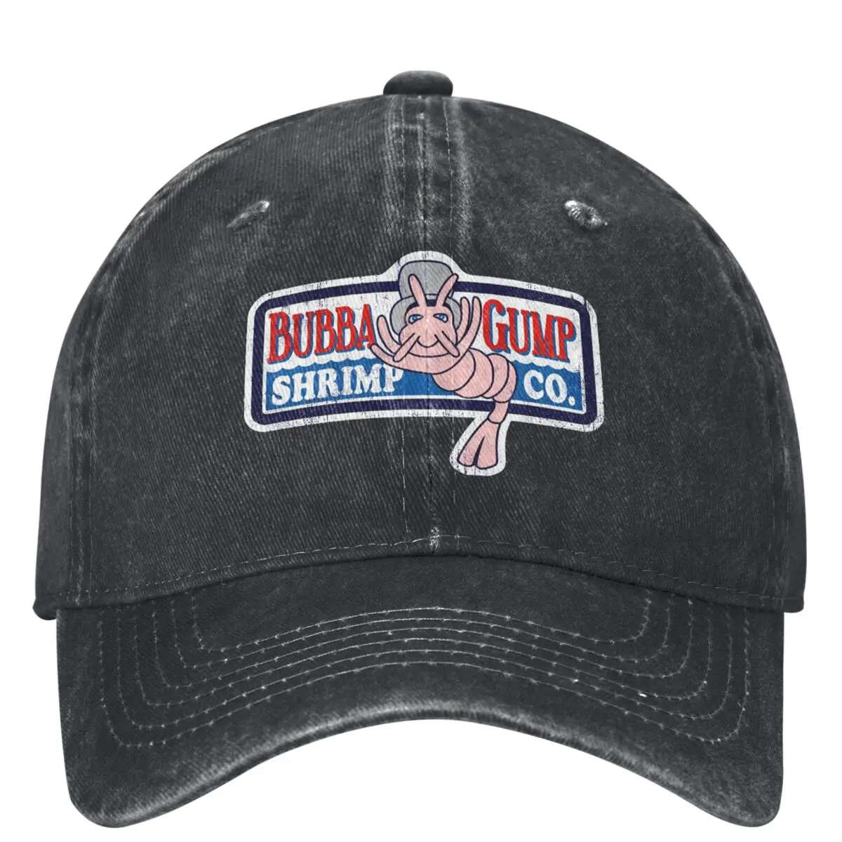 Bubba Gump Forest Shrimp Seafood Baseball Cap Summer American Restaurant Trucker Hat Sun-Proof Hats Unisex-Teens Baseball Caps