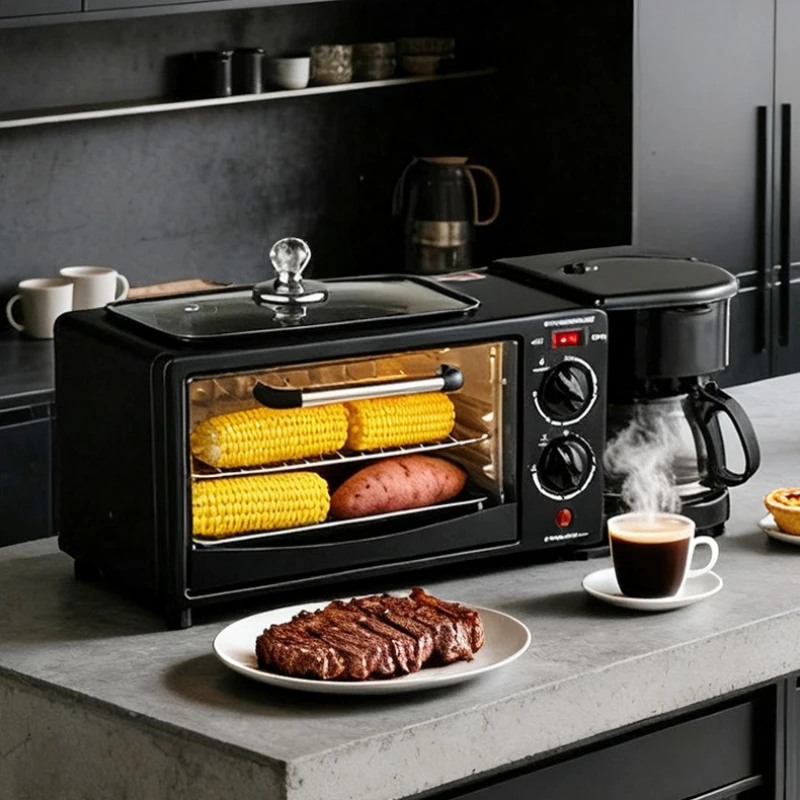 Multifunktionaler Frühstücksbereiter mit großer Kapazität, visuelle praktische Hochleistungs-Frühstücksmaschine, langlebige Haushaltsgeräte