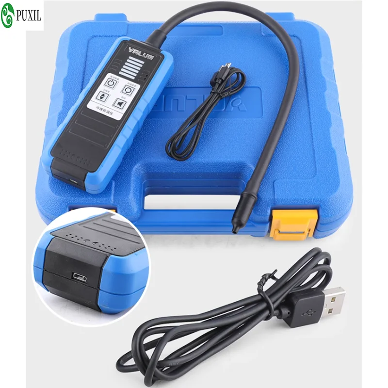เครื่องตรวจจับเครื่องปรับอากาศ R32น้ำยาทำความเย็นเครื่องตรวจจับฮาโลเจนตู้เย็นเครื่องตรวจรอยรั่ว R22 R410