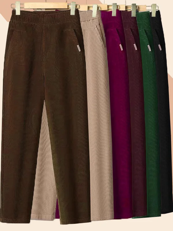 

Новые модные женские брюки-харланы из вельвета с высокой талией на резинке для весны и осени, повседневные, для отдыха