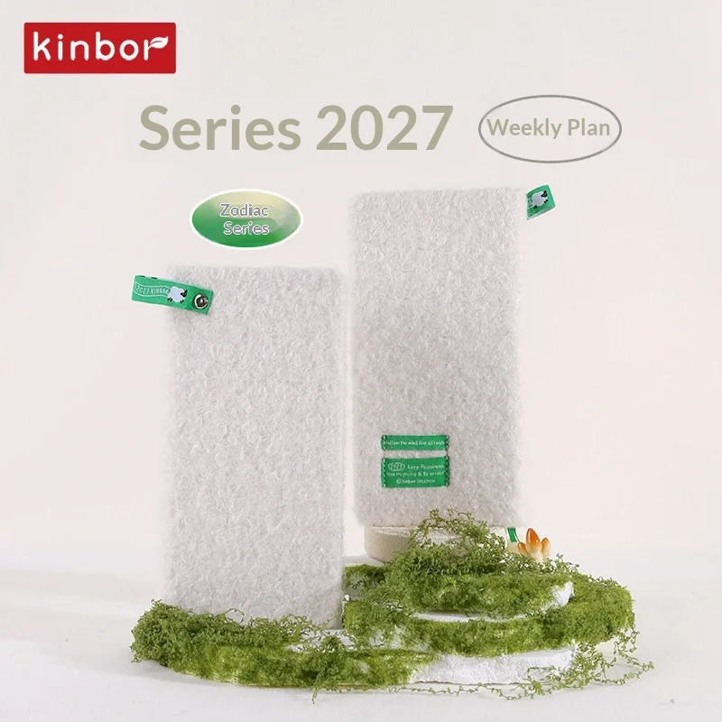 Kinbor 2027 – tygodniowy planer, 52 g papieru Bachuan, notatnik do śledzenia nawyków, listy zadań, organizacja czasu, idealny do pracy i nauki. — zdjęcie produktu 2