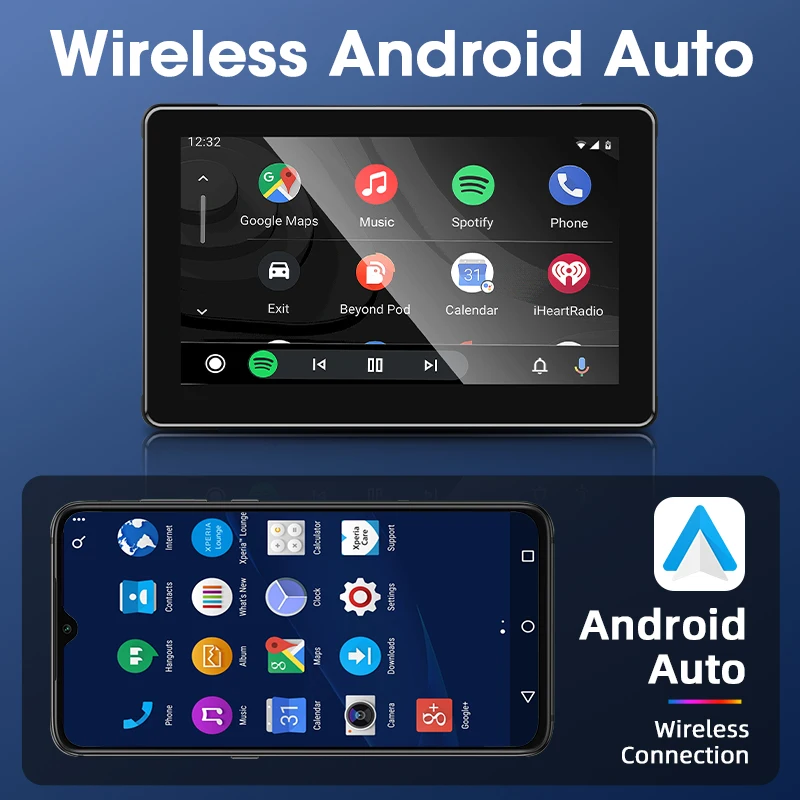 JMCQ-مشغل رقمي للدراجات النارية مقاوم للماء ، شاشة عرض سيارة ، كاميرا محمولة ، كاميرا داش DVR ، شاشة مراقبة تلقائية ، IPX7 ،. #5