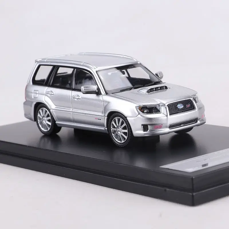 รถยนต์โมเดล Fiberrun 1/64 Forester STI รุ่น SG9 SUV ผลิตจากโลหะผสม ของเล่นรถยนต์จำลองขนาดเล็กสำหรับเด็ก