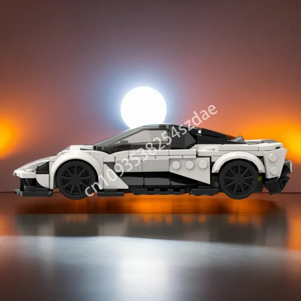 

359 шт. MOC Astones Martinss Valhalla City Champions супер автомобиль строительные блоки образовательный кирпич детская рождественская игрушка в подарок