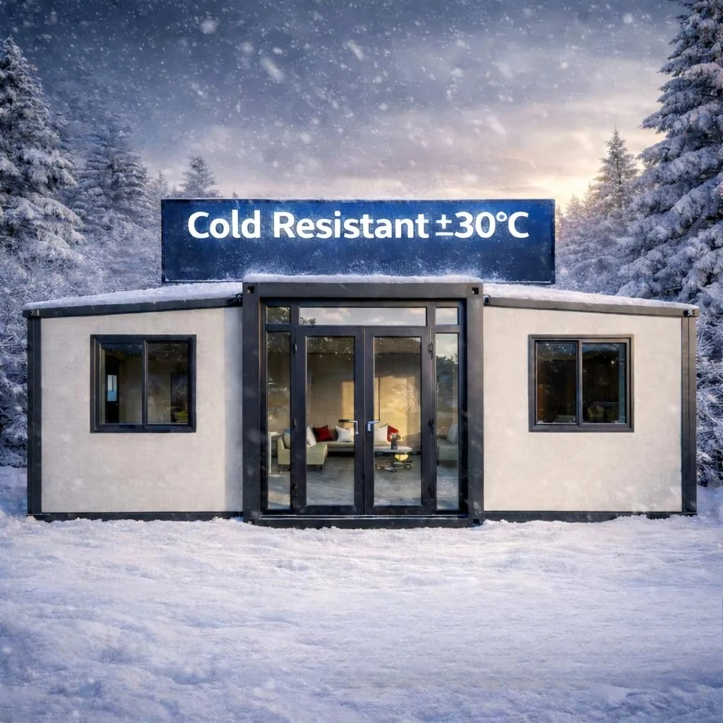 

20ft/30ft High End Expandable Folding Container House Prefab Portable Steel Tiny Villa 3 Bedroom with Toilet Bathroom