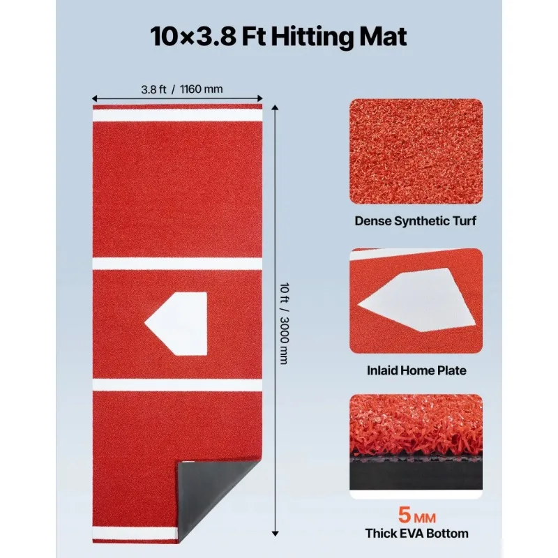 Baseball batting mat Softball batting practice Home training equipment