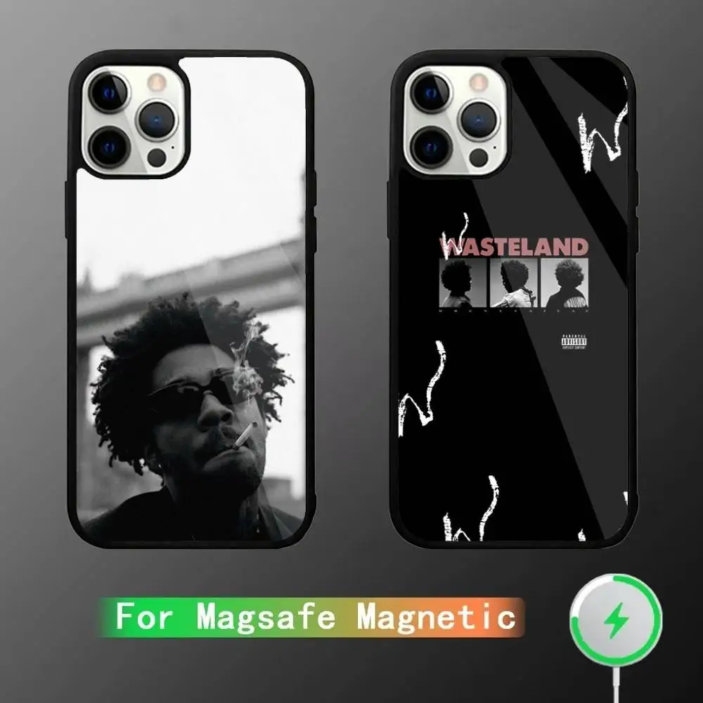 

B-Brent Faiyaz Phone Case For iPhone 17,16,15,14,13,12,11,Pro,Max,Plus,Mini,SE4,E Magnetic Magsafe Wireless Charging