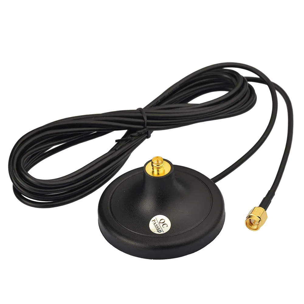 

Сильная магнитная основа для крепления антенны Eightwood с кабелем SMA длиной 3 м для усилителя мобильного сигнала, сотового усилителя, любительского радио
