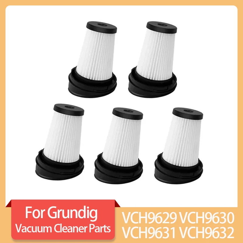 Hepa Filters For Grundig VCH9629 VCH9630 VCH9631 VCH9632 Handheld Cordless Vacuum Cleaner Replacement Parts No. 9178008590