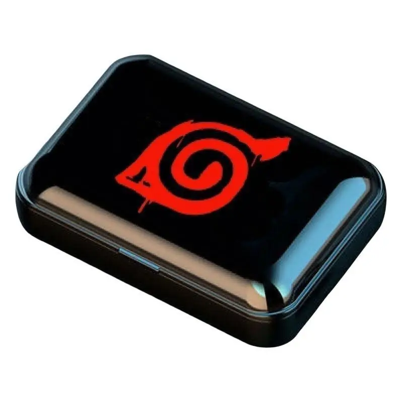 

Naruto Wireless Bluetooth Headphones Animation Android Apple with Charging Box Sharingan Uchiha Sasuke Holiday Gift Headphones