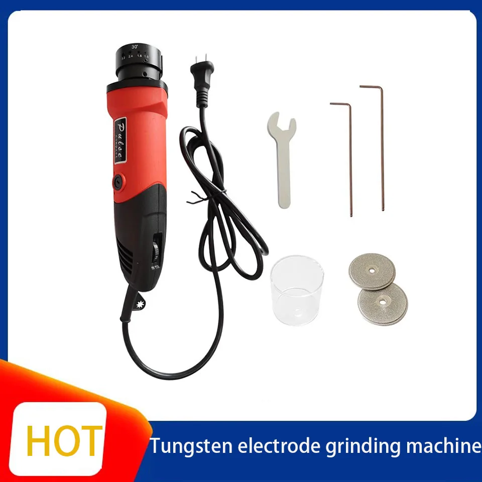 

Argon Arc Welding Tungsten Needle Sharpening Machine Handheld Tungsten Electrode Grinding Machine 1.0 1.6 2.4 3.2 4.0