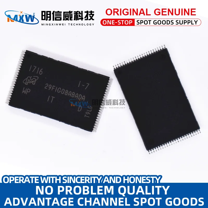 100%new MT29F1G08ABADAWP-IT:D MT29F1G08ABAEAWP-IT:E  MT29F2G08AADWP:D Flash Memory Storage device Original