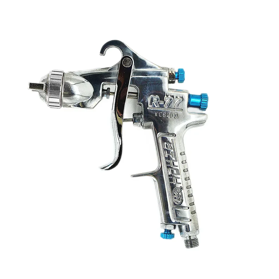 Hot Selling Cheap Custom Spray Gun Car Paint R77-2.0 Air Hvlp Paint Spray Gun With Top Cup