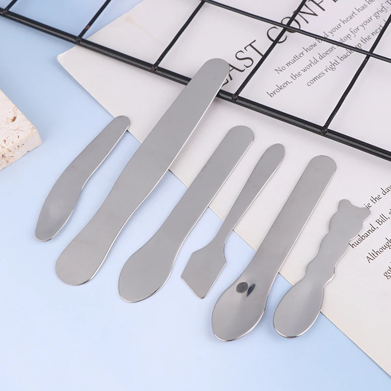 

1 шт., шпатель для лица, массажер для крема для глаз, ложка-карандаш для ухода за кожей, косметический инструмент, аппликатор для макияжа, косметический инструмент, мини-совок