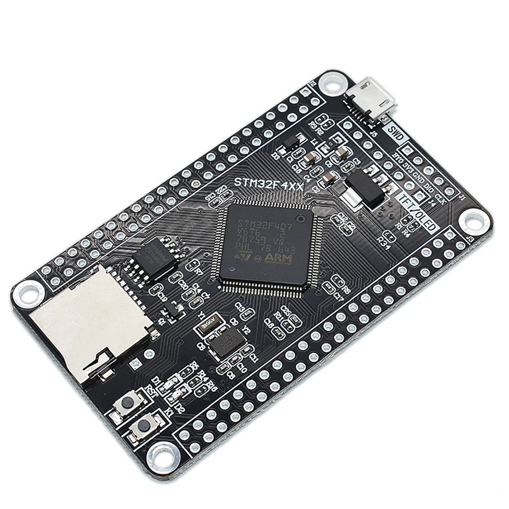 Oficjalna płyta główna systemu STM32F407VET6 STM32F407VGT6 STM32 Płyta rozwojowa STM32F407 F407 Jednoukładowa płyta edukacyjna — zdjęcie produktu 2