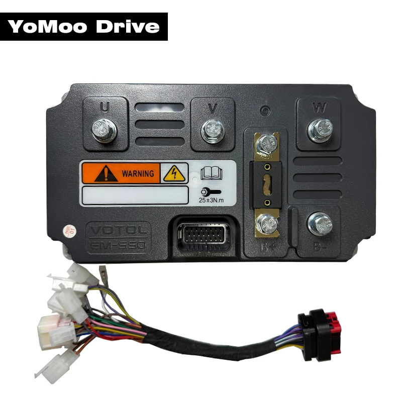 

VOTOL EM550 Boost 1000A Пик 1700A 14KW-18KW BLDC колесо/PMSM контроллер двигателя среднего привода для электрического мотоцикла ATV автомобиля