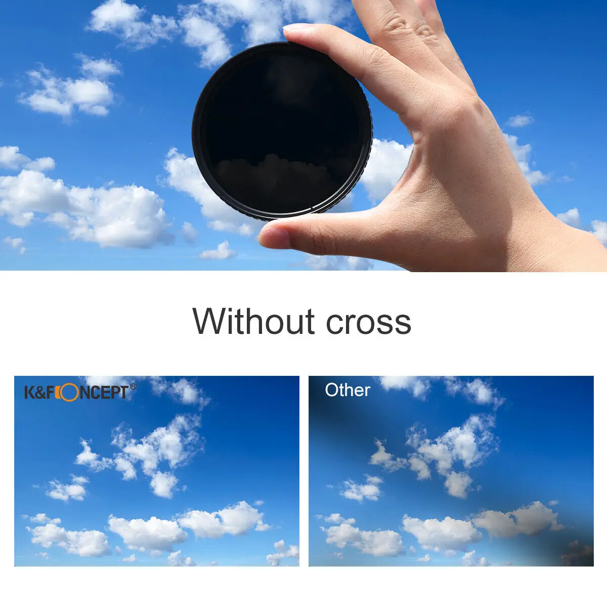K&F k f Concept ND2-32 ND Filter NANO X PRO ND2 ND32 Blenda Filter ND2-32 52mm 58mm 62mm 67mm 72mm 77mm 82mm NO X SPOT