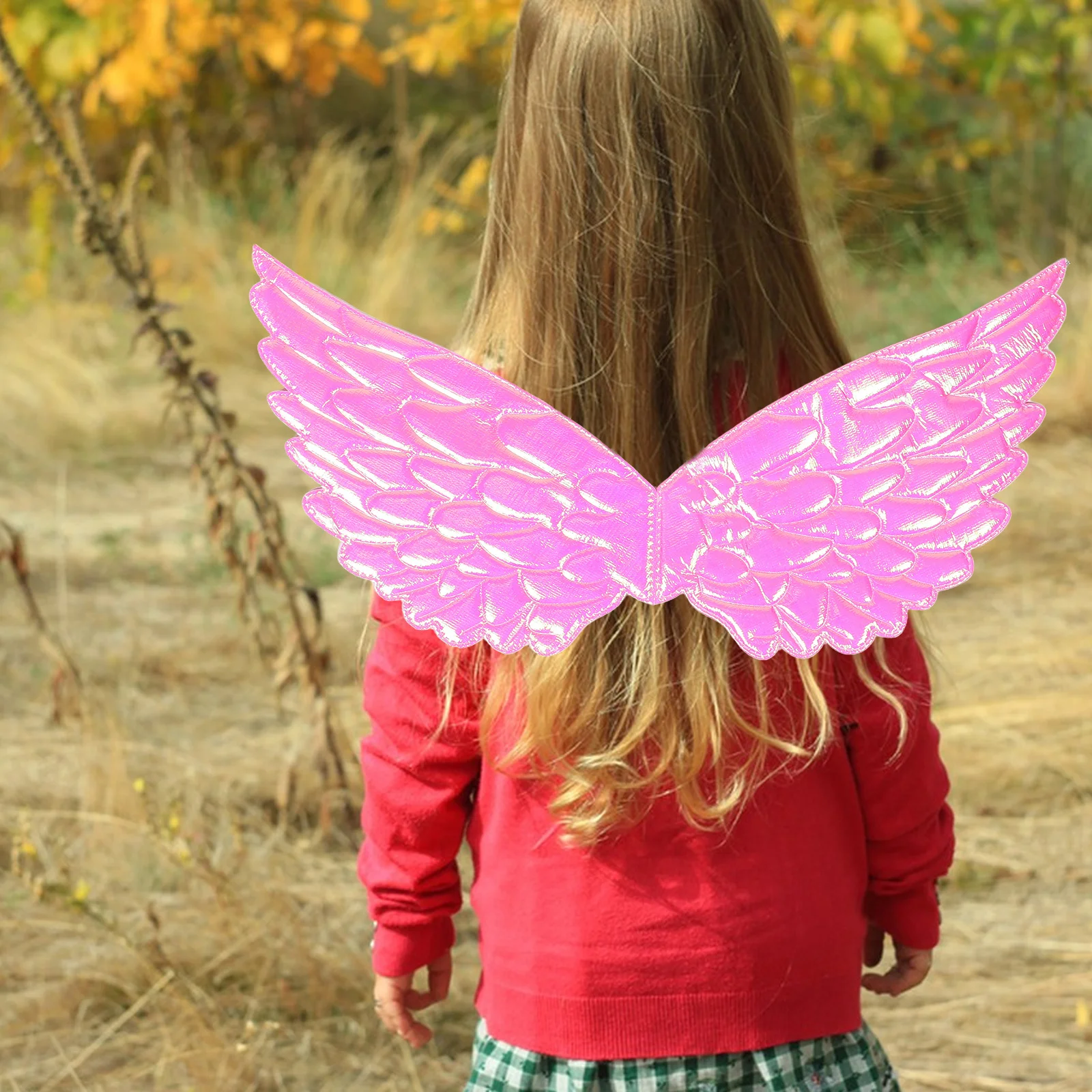 Black Angel Wings For Girls Pink Fairy Costume Party Accessory Halloween Christmas Cosplay Kids Butterfly Wing Set Mardi