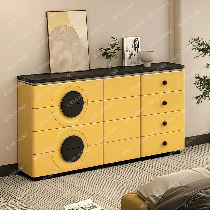 

minimalist lacquered sideboard entrance cabinet modern and simple