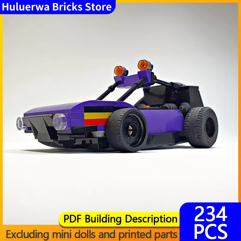 

Speed Racing Car Model MOC Building Bricks Off-Road Vehicle Modular Technology Children Holiday Gifts Assemble Toys Suit