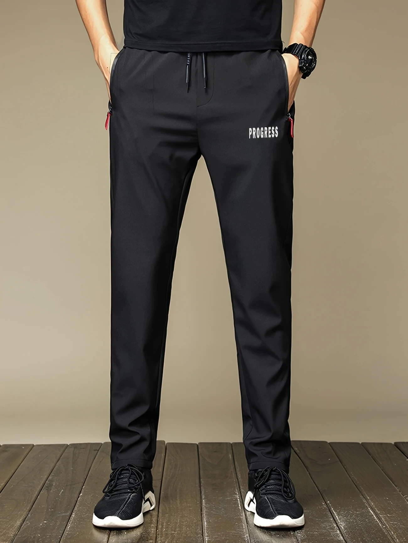 PROGRESS Printed Men's Casual  - Streetwear Brand Joggers 评论和价格