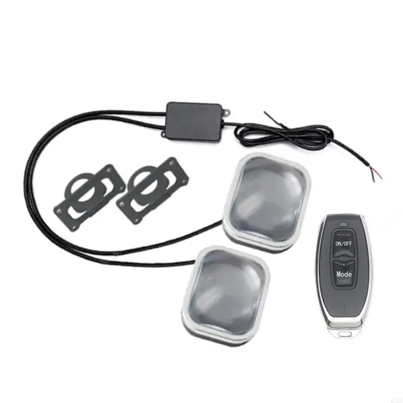 2025 إشعاعات زجاجية LED بطريقة مختلفة جديدة للسيارات والدراجات النارية مع خطة عدسة ABS خفيفة بثلاثة آلاف وخمسمائة #2