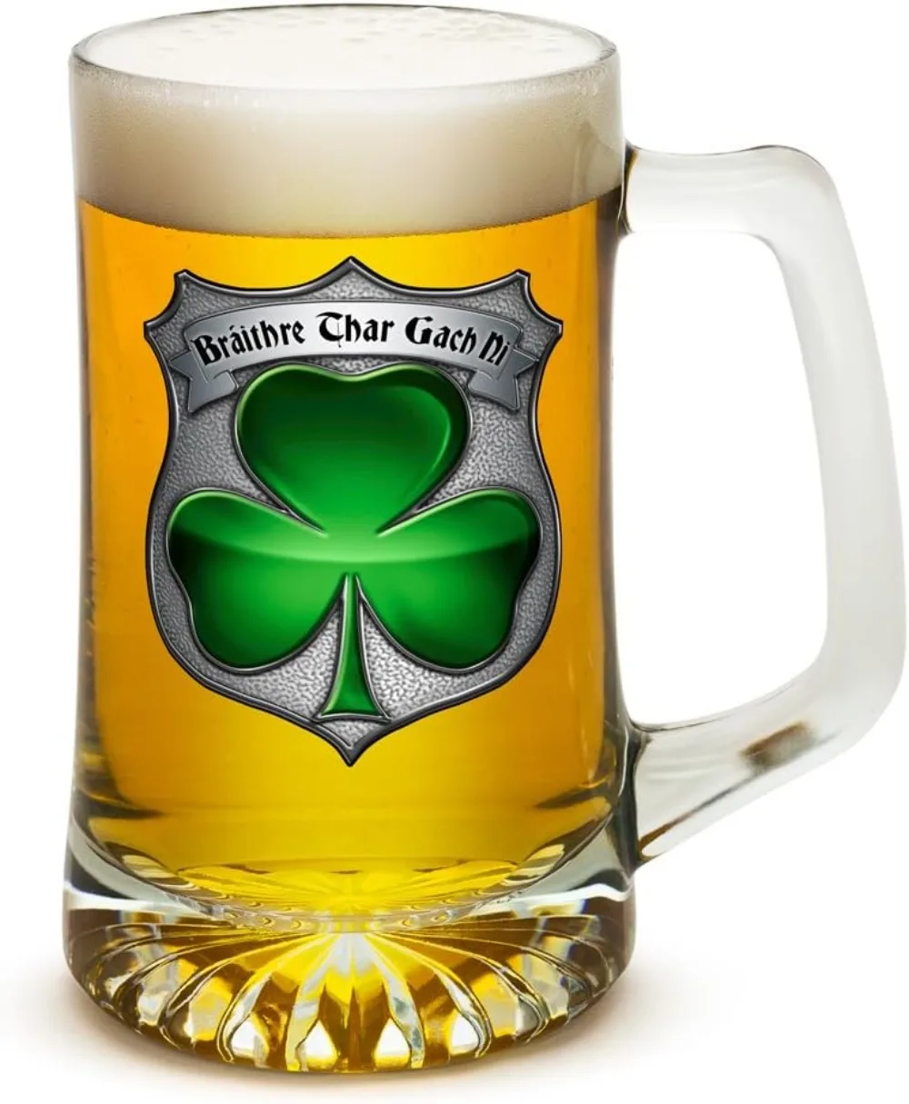 

Ручки правоохранительных органов Полицейский Полицейский Ирландский братство Полицейские Пивные очки с логотипом Пивной стакан с логотипом (набор из 6 шт.) (25 унций)