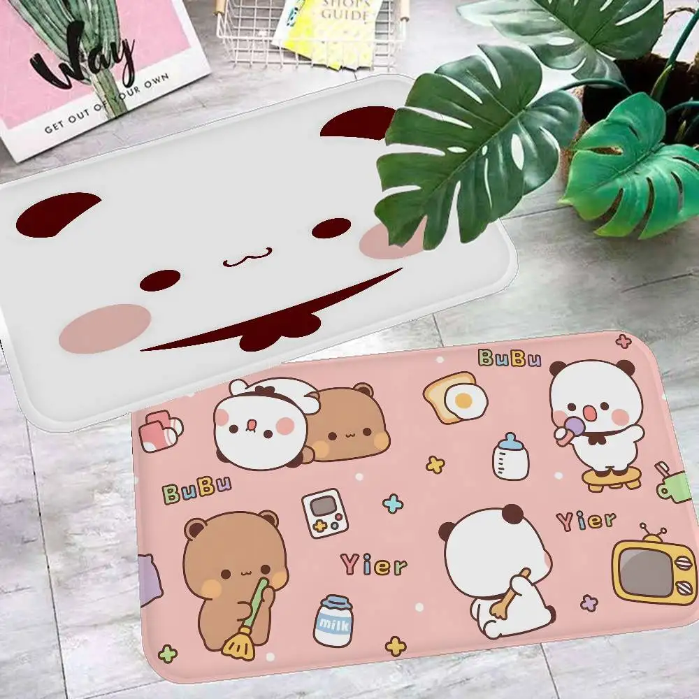 Cute Bubu DuduS Floor Mat INS Style Soft Bedroom Floor House Laundry Room Mat Anti-skid Household Carpets