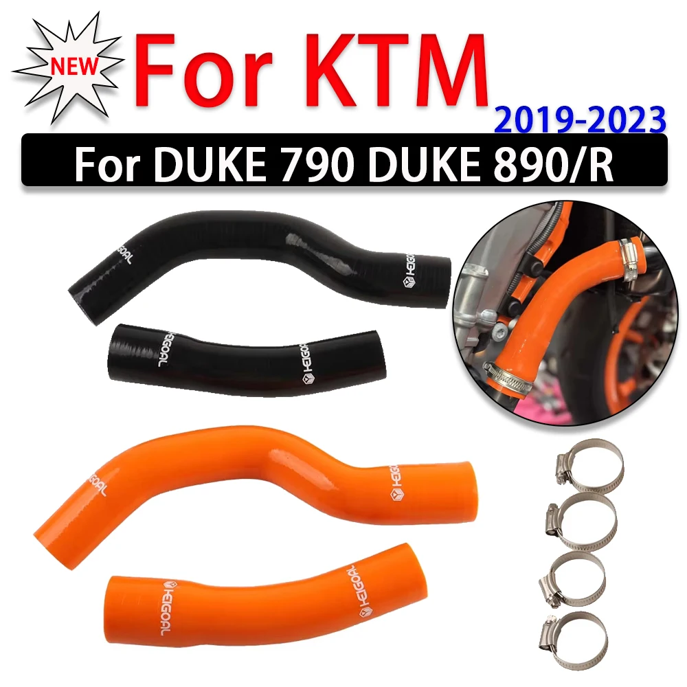 

For KTM Duke 790 890 DUKE R Duke790 2018 - 2024 Duke890 R Motorcycle Accessories Radiator Hoses Water Coolant Tube Silicone Hose