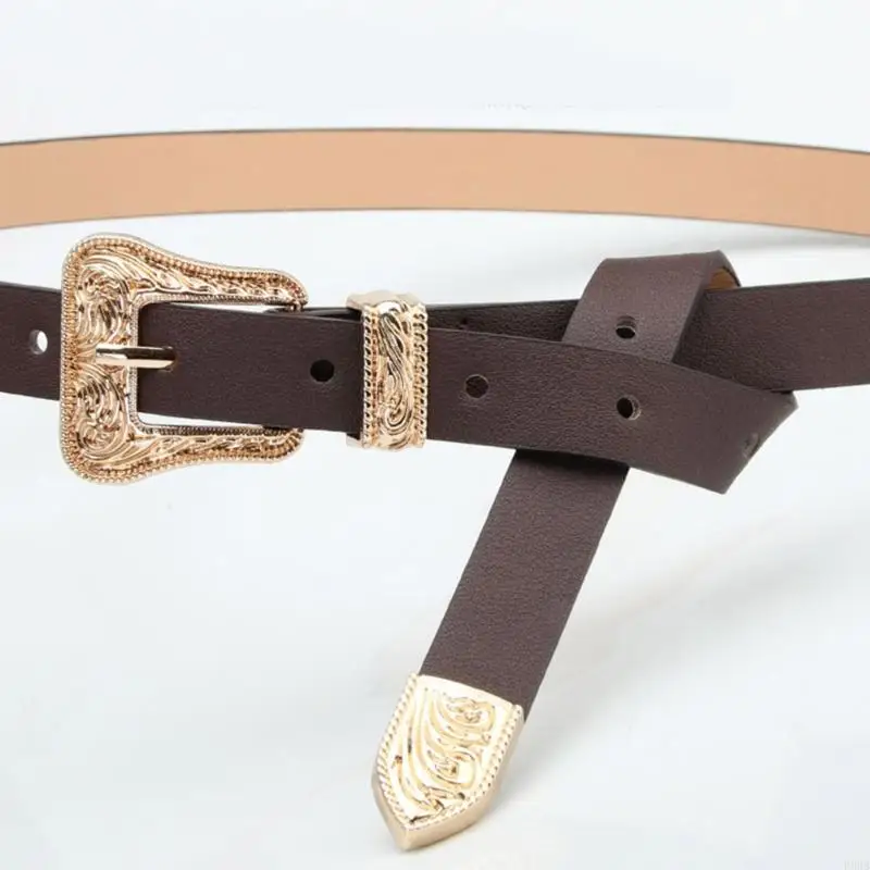 P88B CEINTURE COWGIRLES FEMANS CEINTRALLE VINTAGE BELOR CEINTURE CEINTURE COWBOY BOUCLE BOURNE