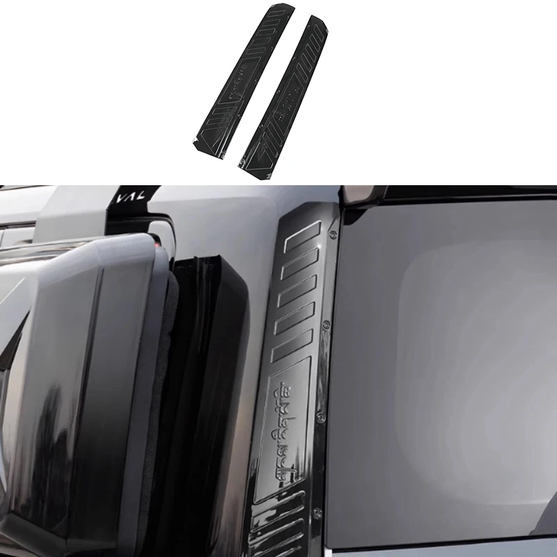 

Auto D-pillar Mecha Decorative Strip Fit for Haval H9 2024 Car Tailgate Anti-scratch Plate High Quality Modified Accessories