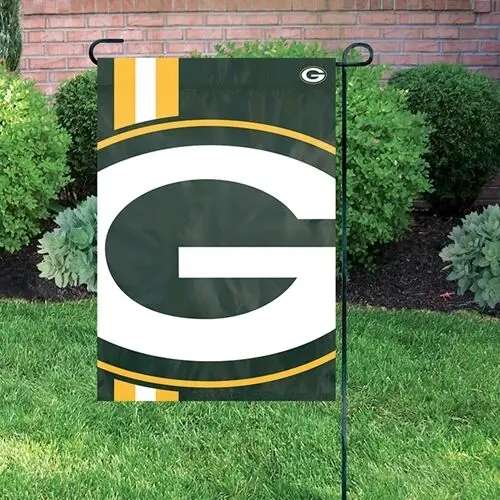 NFL Bold Logo Garden Flag Green Bay Packers 12,5