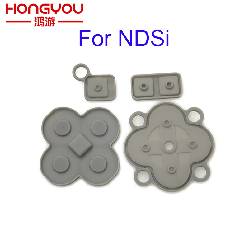 زر D-Pad مطاطي موصل لنينتندو DSi ، قطع إصلاح وحدة التحكم في الألعاب ، بديل لـ NDSI ، مجموعة واحدة
