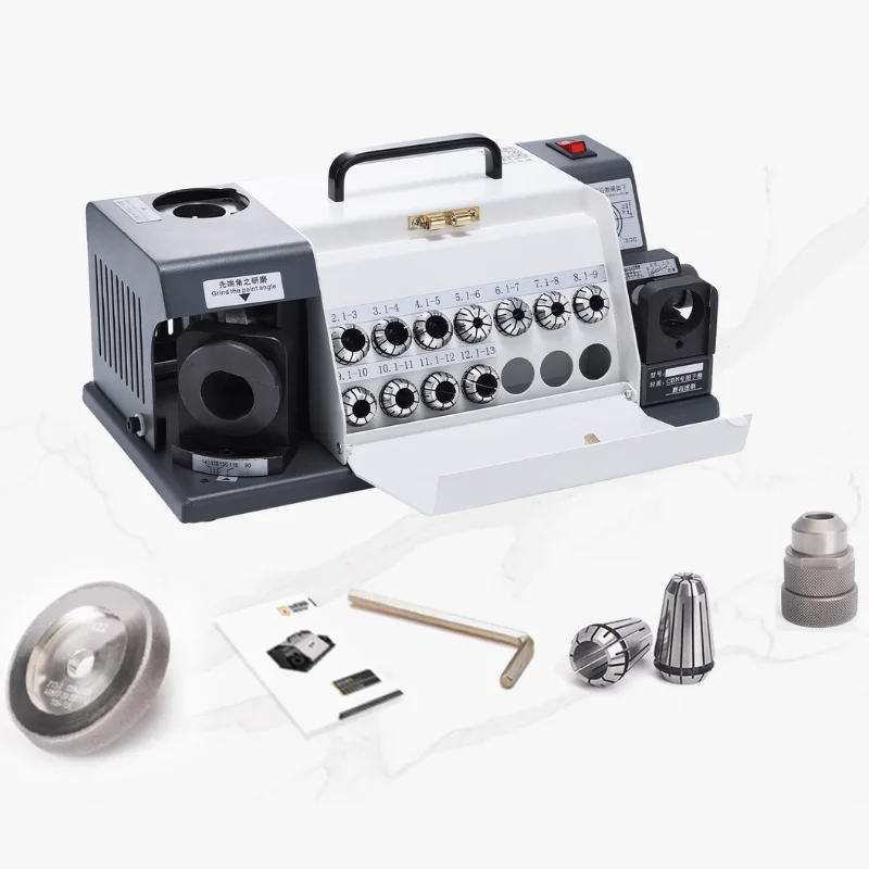 

Высокоточная шлифовальная машина для сверл — инструмент для заточки и шлифования спиральных сверл с шлифовальным кругом для реставрации бит