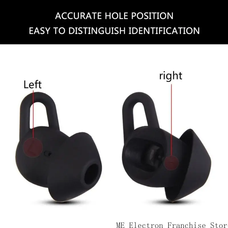 Consejos auriculares T5EA para Freelace 2 Auriculares COMIDADES COMIDAD CON AISLACIÓN AISLACIÓN ROYO 3 Tamaño