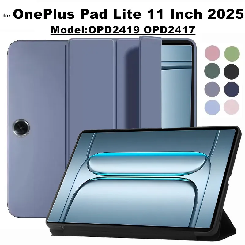 

Soft Silicone Stand Case for OnePlus Pad Lite 11 Inch 2025 OPD2419 OPD2417