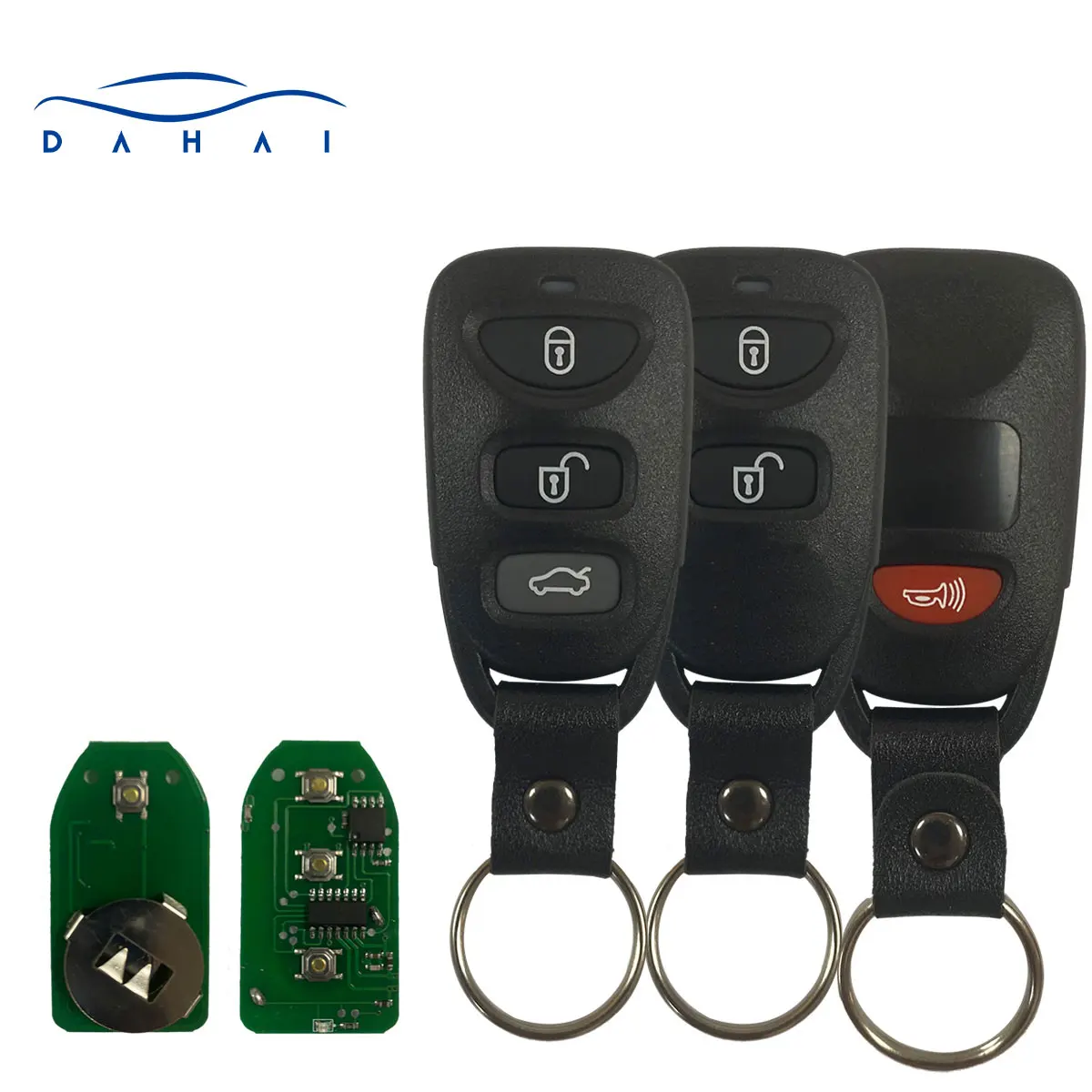 dahai PINHA-T036 315MHz ASK 2+1 Buttons Remote Car Key Fob for Kia Sorento Rio 2009 2010 2011 2012 2013 