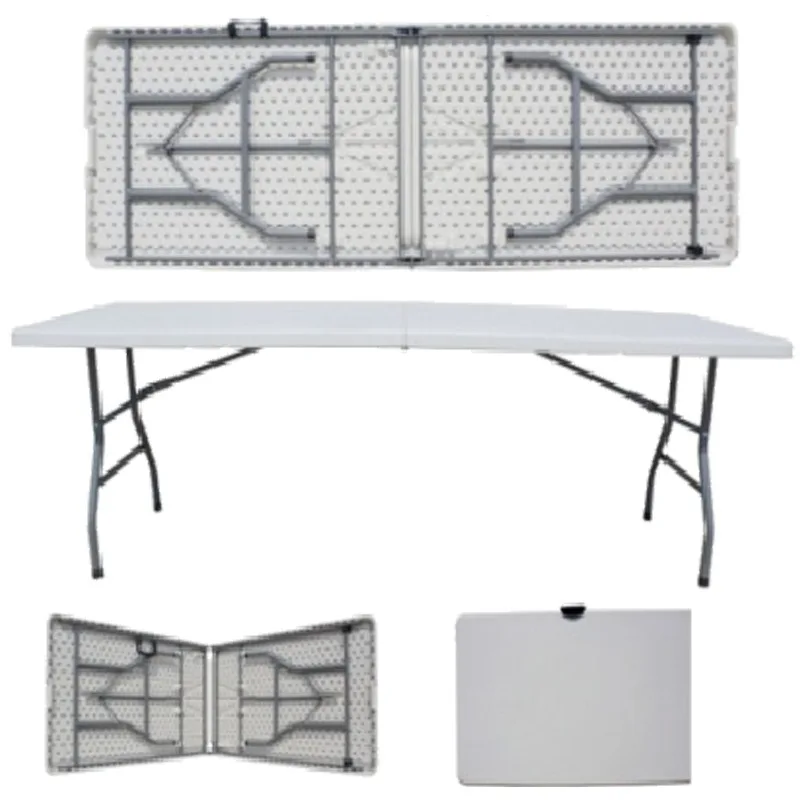 

Портативный длинный обеденный стол для обучения, взрывной формовки, складной стол для киоска на открытом воздухе