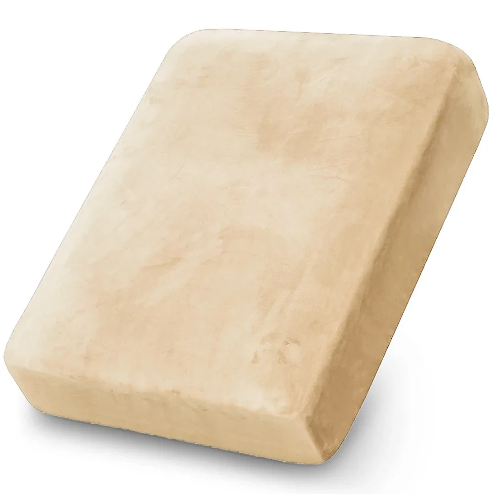 Zachte fluwelen bankhoezen, elastische bankhoezen, luxe effen woonkamer, chaise loungekoffer, huisdiervriendelijk, verwijderbaar, warm