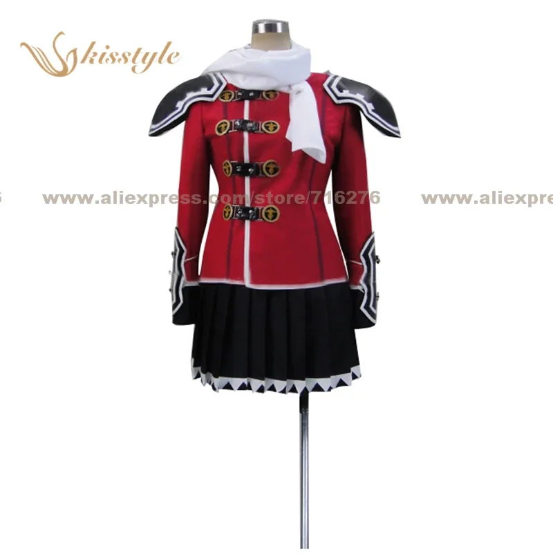 Kisstyle Fashion Final Fantasy Type-0 Queen Formal Uniform COS Clothing Cosplay Costume,Customized Accepted