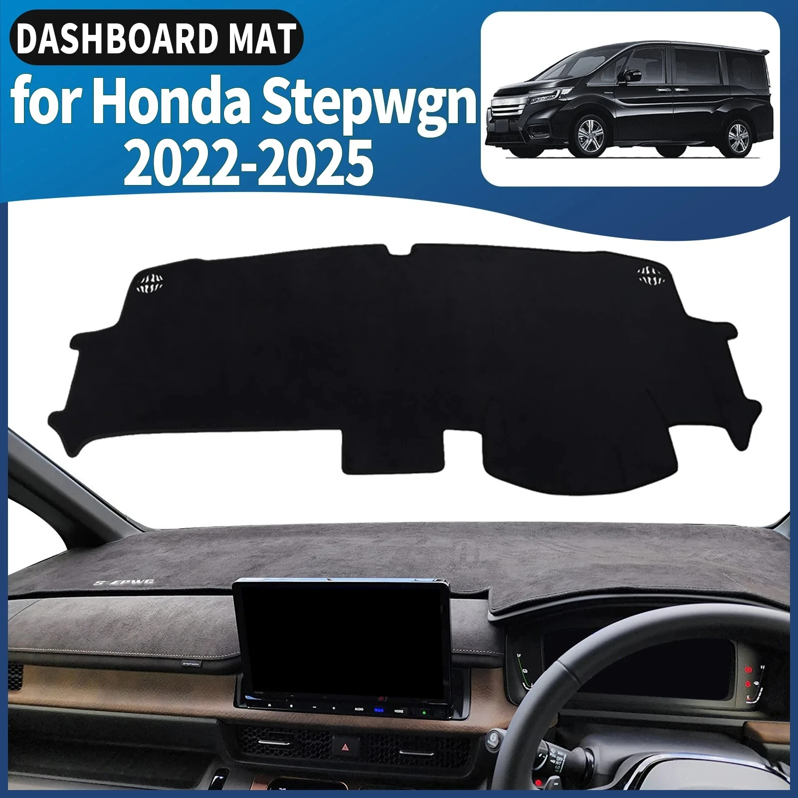 

fit for Honda Stepwgn Spada RP6 RP7 RP8 2022-2025 RHD Dashmat Dashboard Cover Pad DashMat Sunshade Accessories Protective Carpet