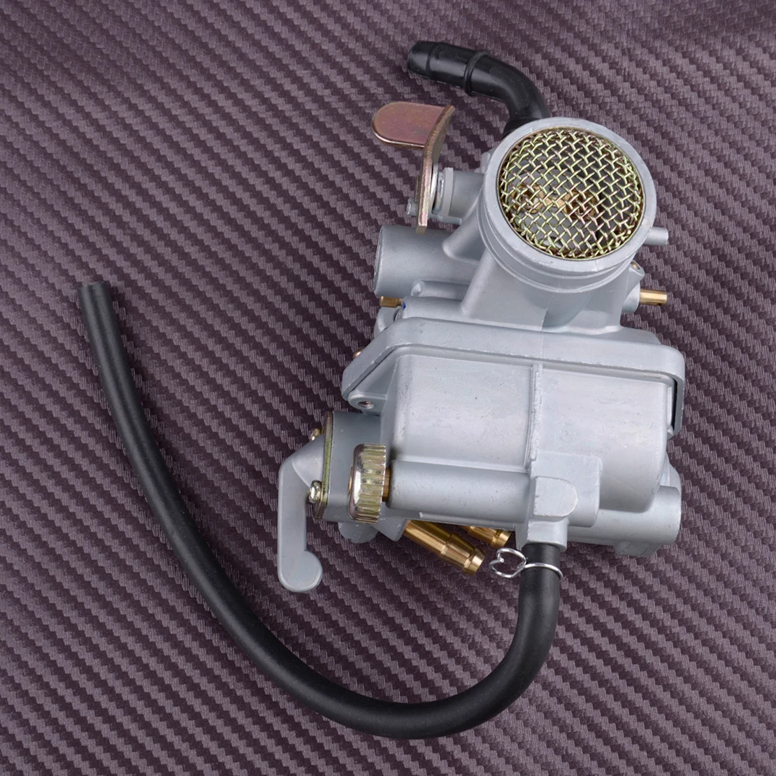 Motorcycle Carburetor with Fuel Line Fit for Honda CT70 CT70H CT 70 KO Trail Bike 1969-1973 1974 1975 1976 1977 Dax ST50 ST70