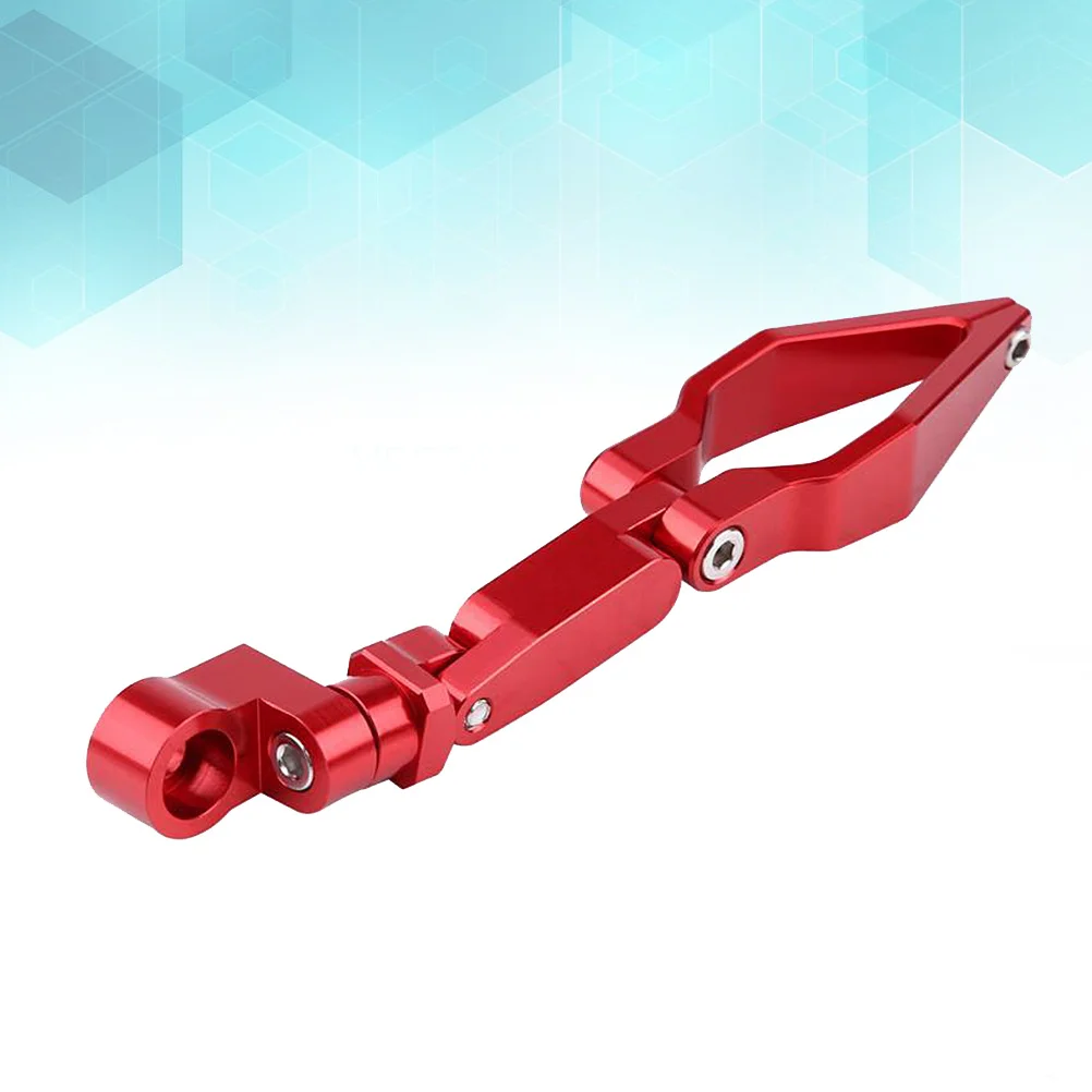 

Motorcycle Brake Line Clamp Red Foldable Aluminum Alloy Hose Clamp Tool For Brake Fuel Heater Lines Motorcycle Tubing