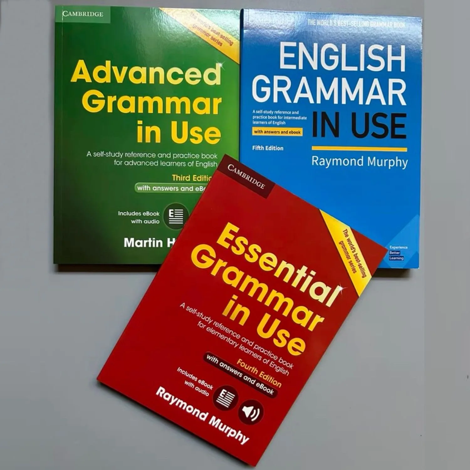Essential Advanced English Grammar in Use Cambridge English Grammar Набор из 3 книг