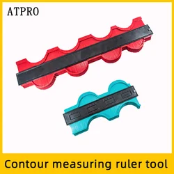 Car Dent Measurement Tool Car Body Repair Scale Ruler Panel Beating Frame Profile Gauge Arc Measuring Instrument Contour Meter