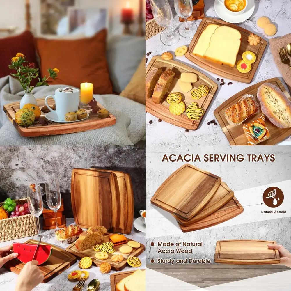 

Набор из 10 досок из дерева акации для лазерной гравировки, 8x10 дюймов, идеально подходит для обеденных тарелок, разделочных досок и подарков на вечеринку.